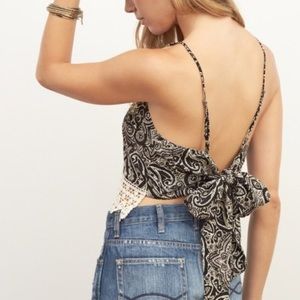 Abercrombie & Fitch Tie Back Top